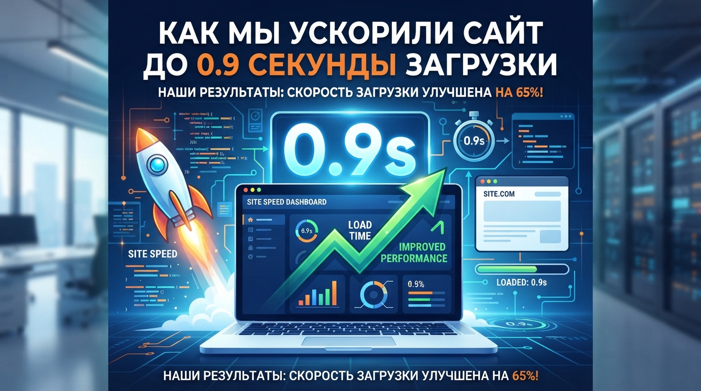 Как мы ускорили сайт до 0.9 секунды загрузки